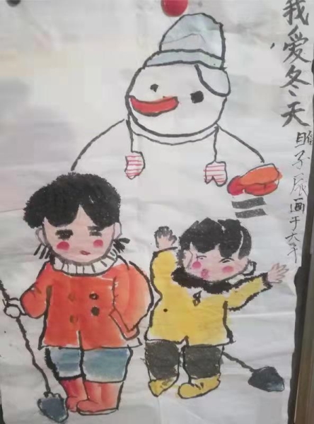 用童心描绘自然的“小画家”睢子辰