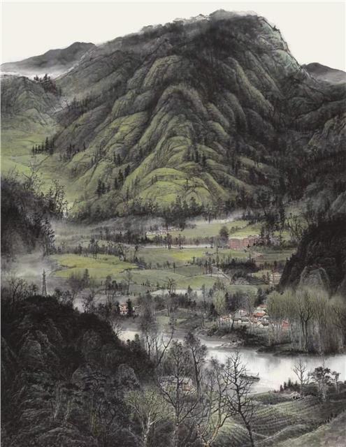 墨鸣生活 笔舞时代——画家李国森山水画作欣赏图2