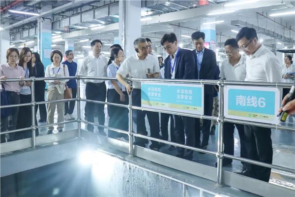 香港渠务署到广州水投集团沥滘净水厂调研图3