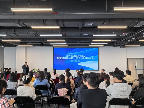 宝安区沙井街道2026年专精特新“小巨人”企业申报培训成功举办