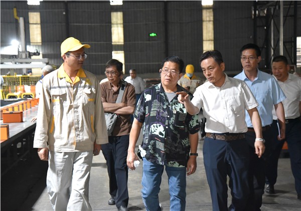 菲律宾前总统特使一行莅临河南济源万洋集团考察 深化锂电储能领域国际合作