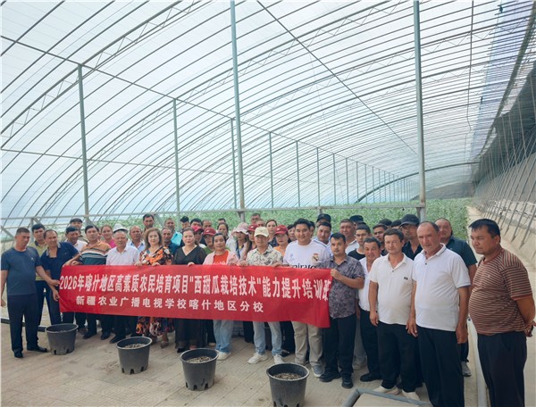 科技赋能特色产业 培育新农助力振兴——喀什地区2026年西甜瓜栽培技术能力提升培训班顺利举办