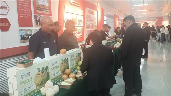 豫梨飘香促产销 济源特色红梨亮相全省梨产品对接活动